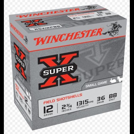 Winchester .12g Super X BB Shot 1315FPS 